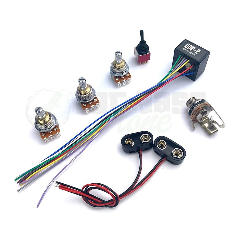 

Басс гитара Aguilar OBP-2 Custom 2 Band Bass Preamp Kit for 1 Pickup - 3 Knob & 1 Switch Configuration