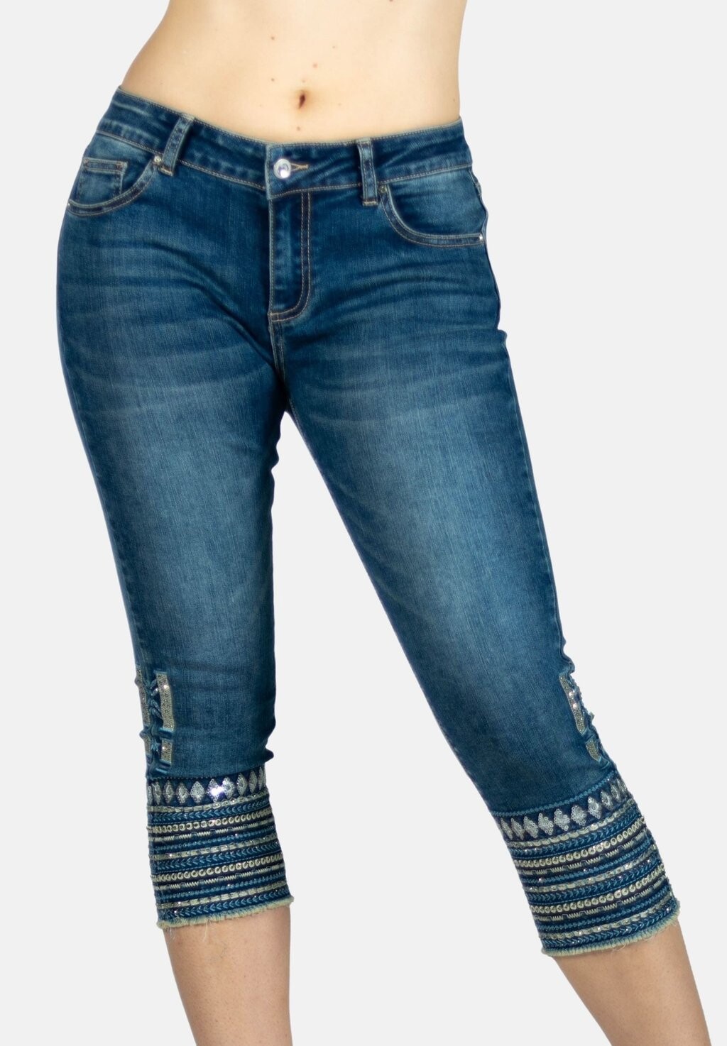 

Джинсы Skinny Fit Koroshi, темно-синий