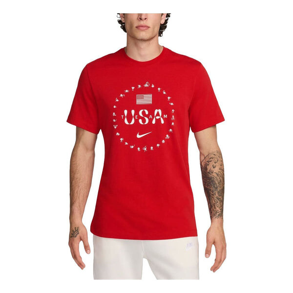 

Футболка usa premium essential icon футболка Nike, красный