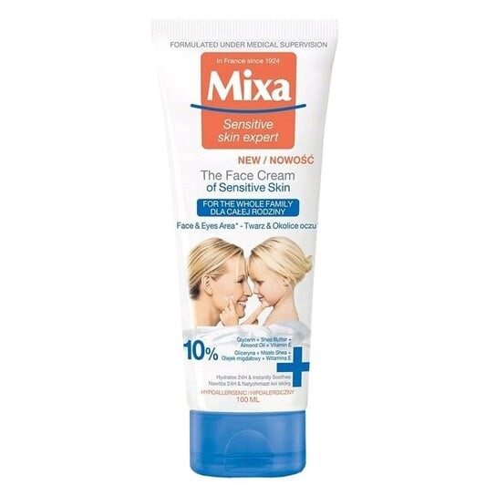 

Крем для лица для всей семьи, 100 мл Mixa, Sensitive Skin Expert