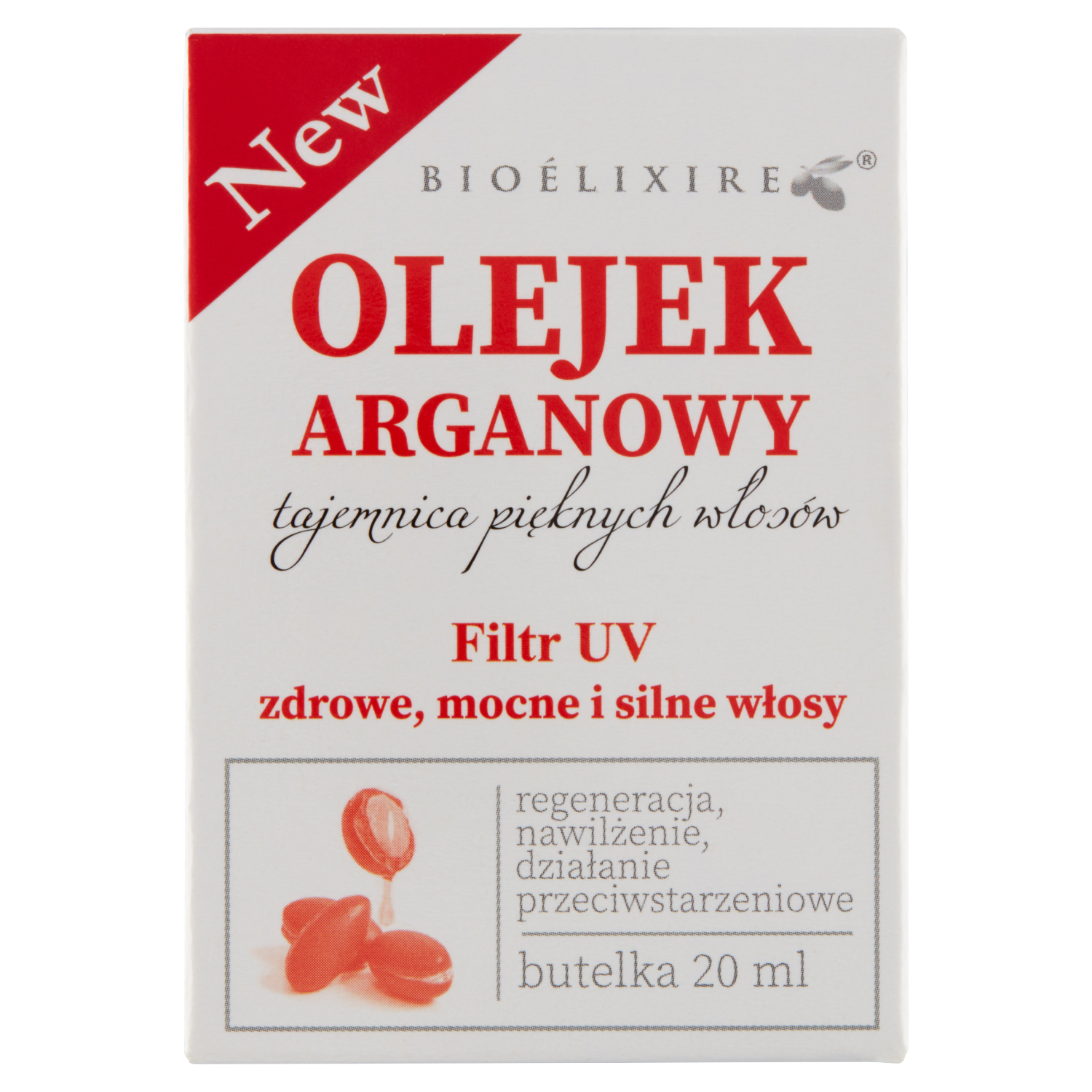 Bioelixire Argan увлажняющая масляная сыворотка для волос, 20 мл