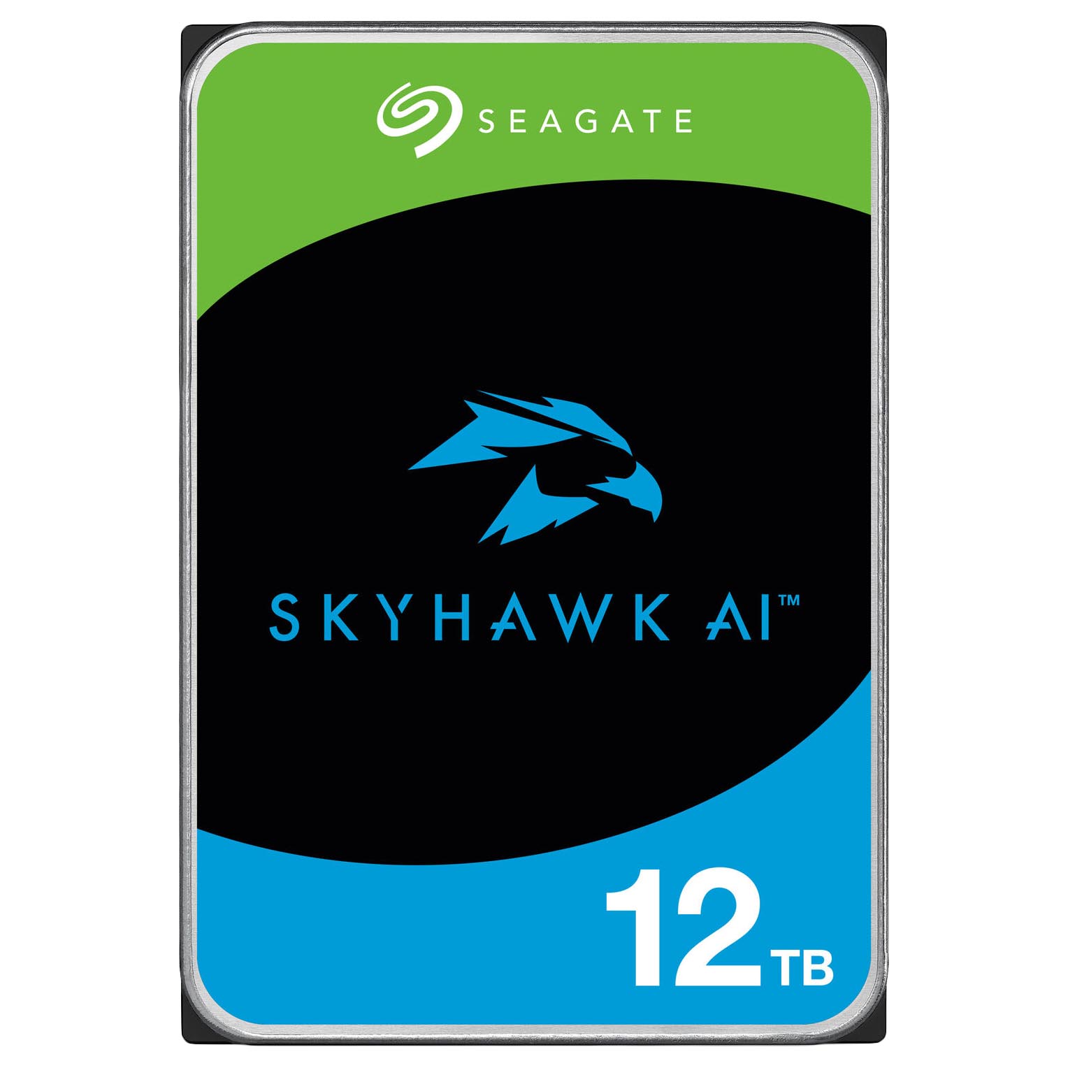 Внутренний жесткий диск Seagate SkyHawk Surveillance, ST12000VE001, 12 Тб жесткий диск 3 5 seagate skyhawk ai 12 тб sata iii 256 mb 7200 rpm st12000ve001