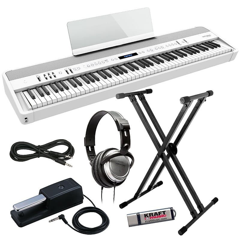 

Цифровое пианино Roland FP-90X — белый НАБОР KEY ESSENTIALS FP-90X White