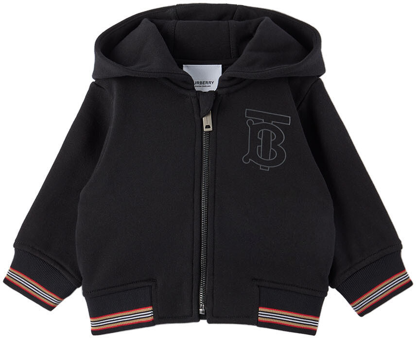 

Толстовка Baby Black Lester с капюшоном Burberry