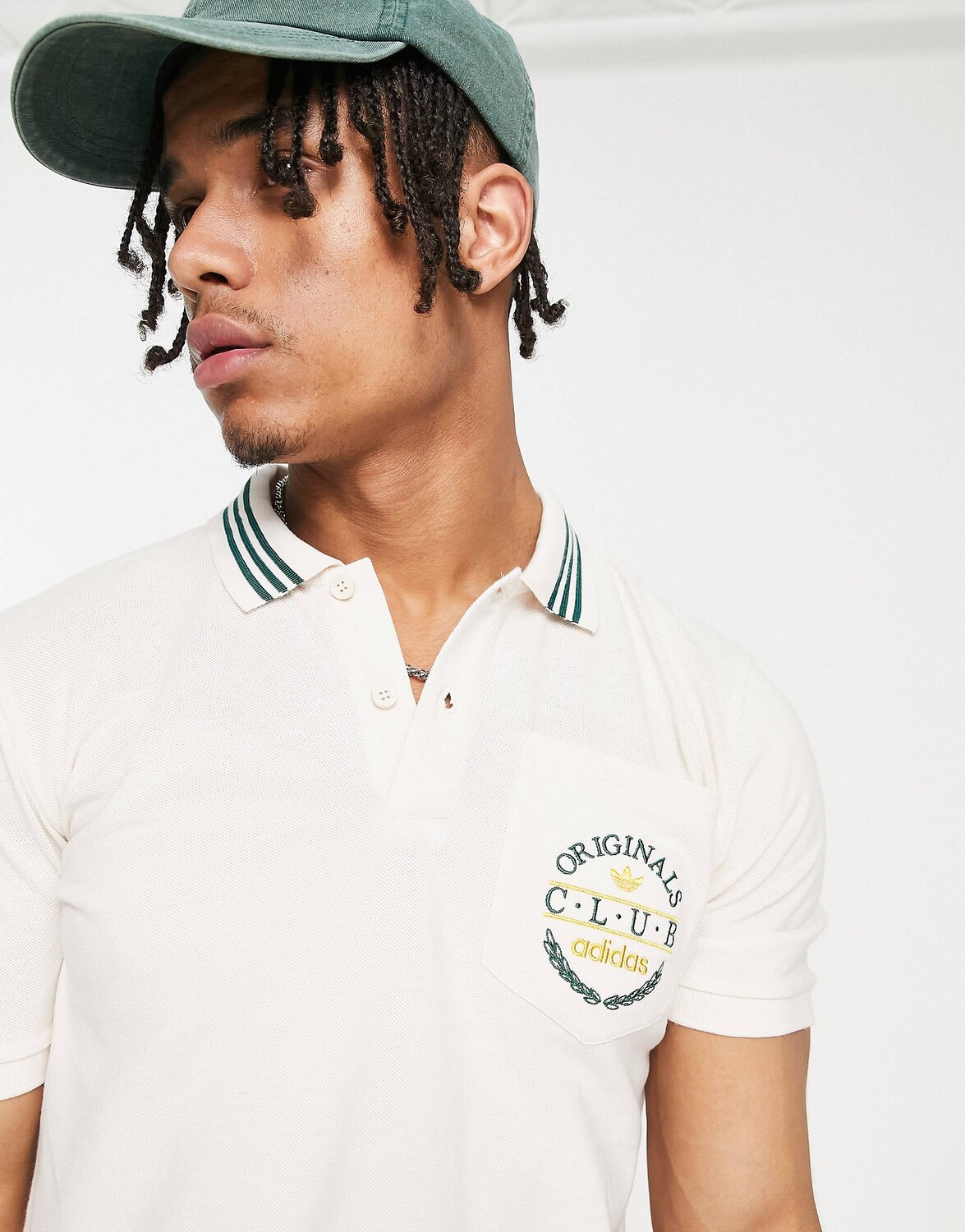 

Белая рубашка поло adidas Originals 'Sports Resort' Club