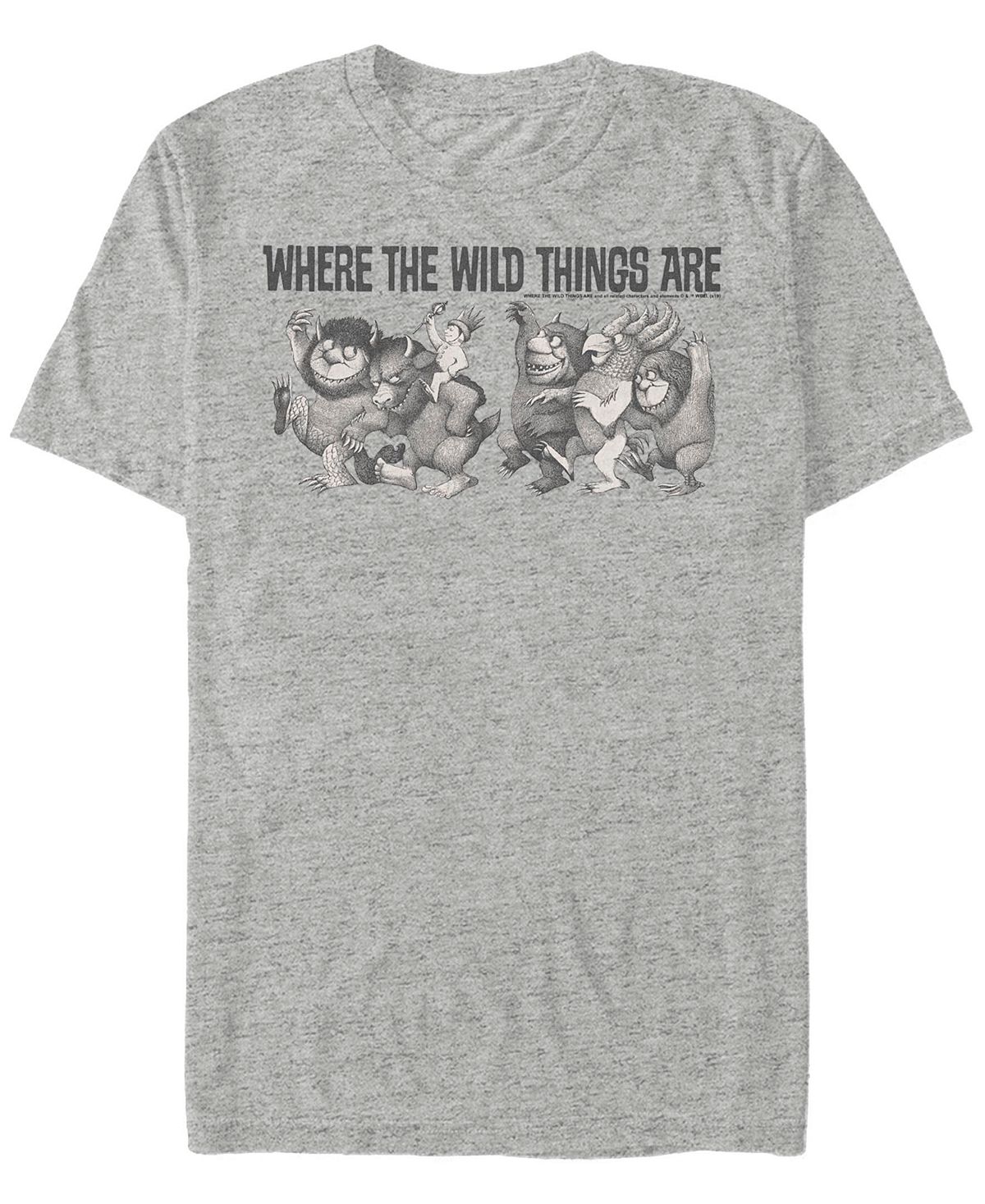 Мужская футболка с коротким рукавом where the wild things are max parade Fifth Sun, мульти