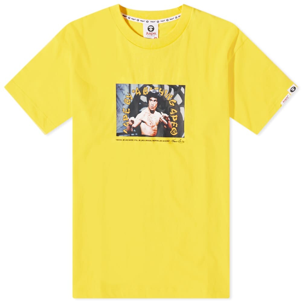 

Футболка AAPE x Bruce Lee By A Bathing Ape Tee