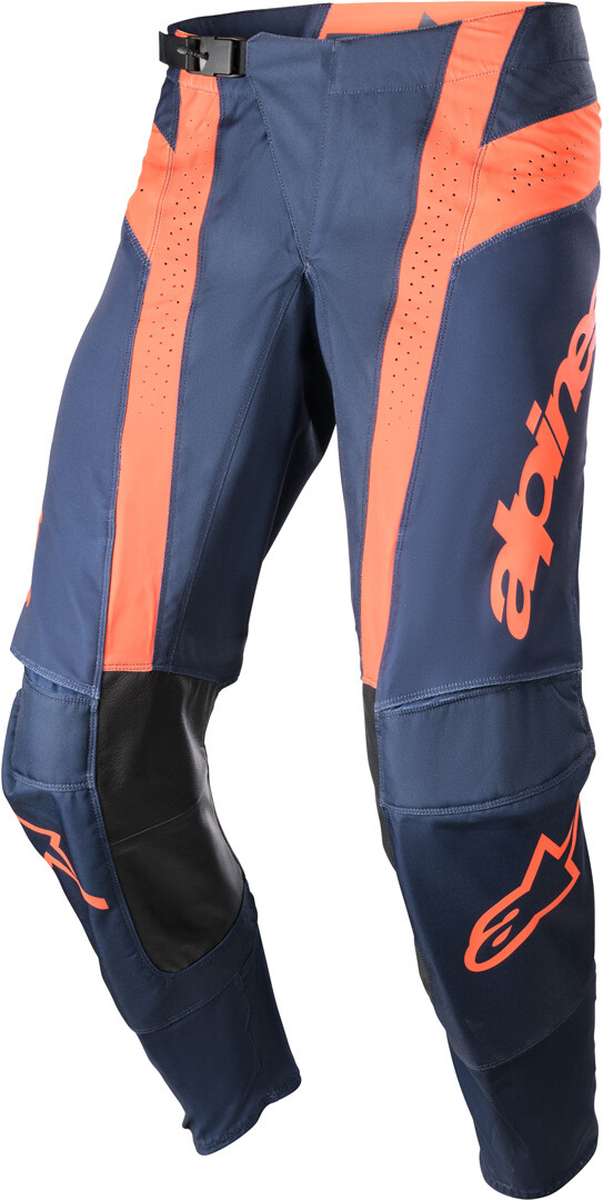 цена Штаны для мотокросса Alpinestars Techstar Arch, синий/оранжевый