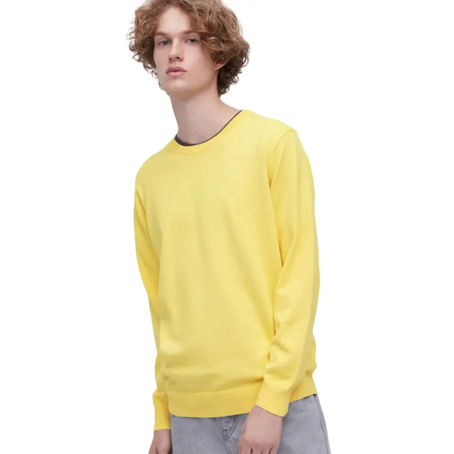 

Джемпер Uniqlo Cotton Washable, желтый
