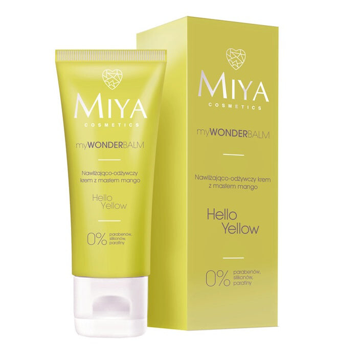 

Miya Cosmetics My Wonder Balm Hello Yellow увлажняющий и питательный крем для лица с маслом манго 75мл