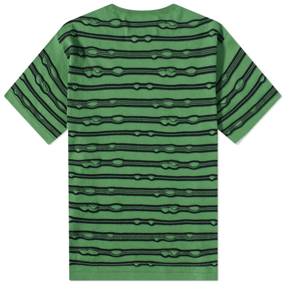

Футболка Brain Dead Puckered Striped Tee, Зеленый