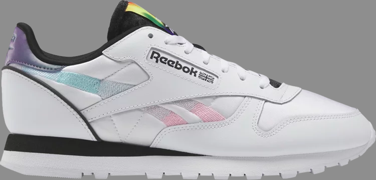 Кроссовки nao serati x classic leather sp 'pride' Reebok, белый - фото