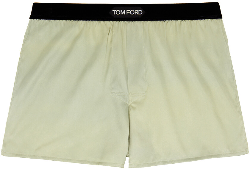 

Зеленые боксеры с нашивками TOM FORD