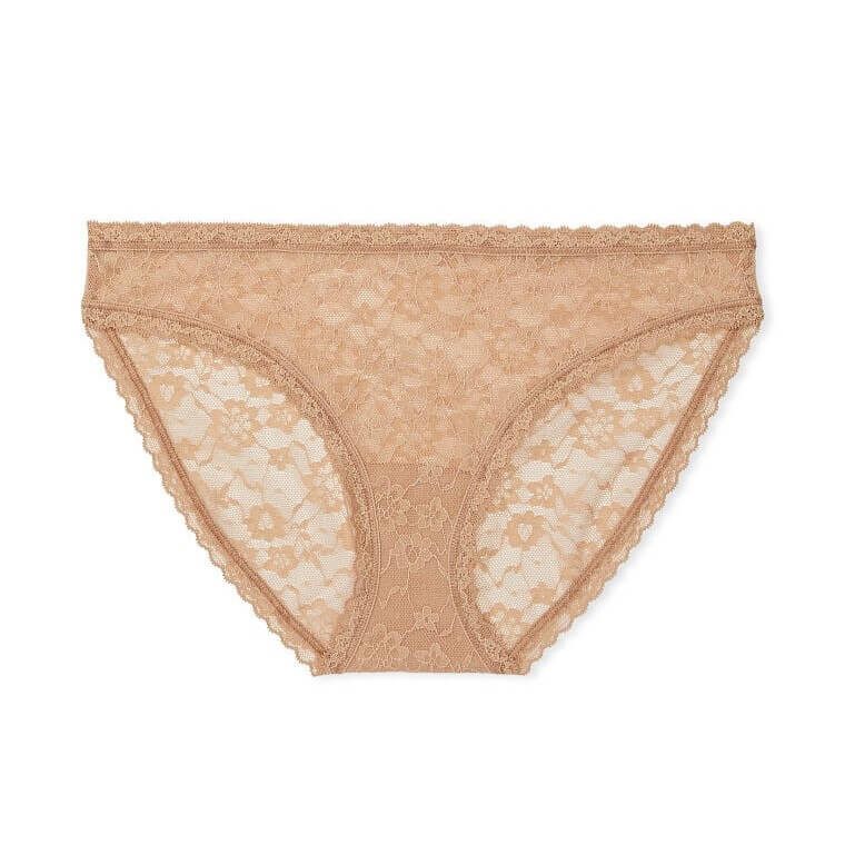 

Трусики Victoria's Secret The Lacie Lacie Bikini, бордовый