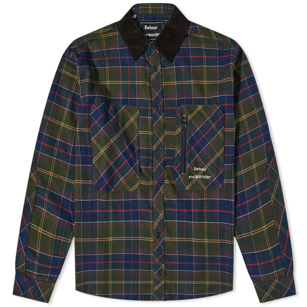 

x and Worther Верхняя рубашка в шотландскую клетку Barbour