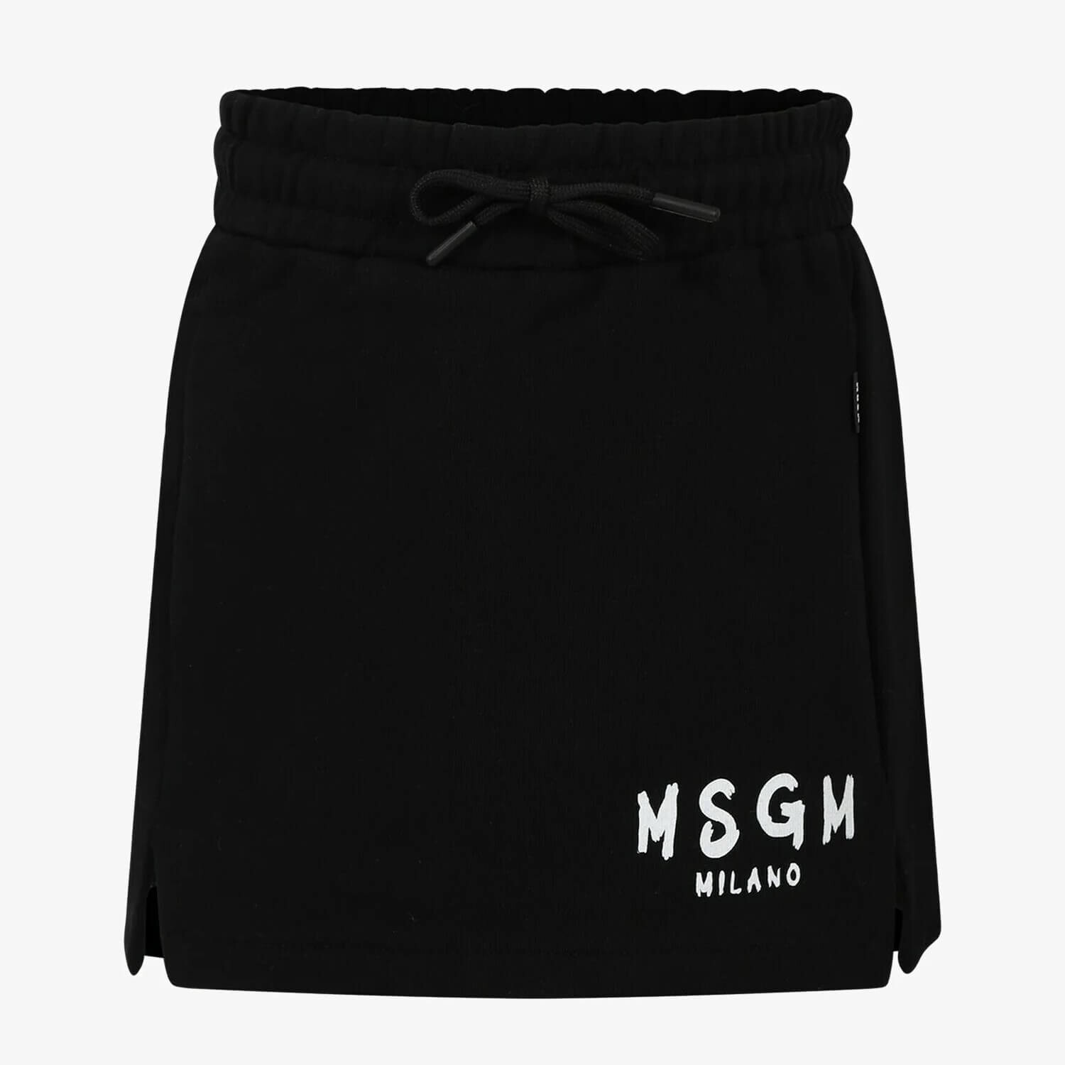 

Юбка Msgm Con Logo Gonna A Campana, черный