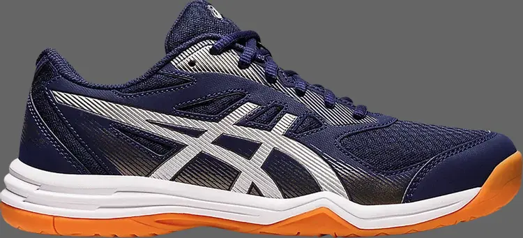 

Кроссовки upcourt 5 'peacoat pure silver gum' Asics, синий