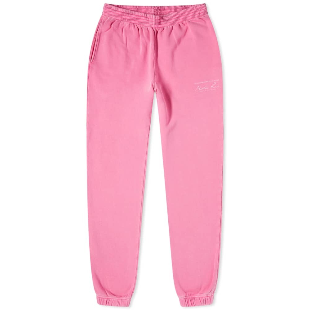 

Узкие спортивные брюки Martine Rose, розовый