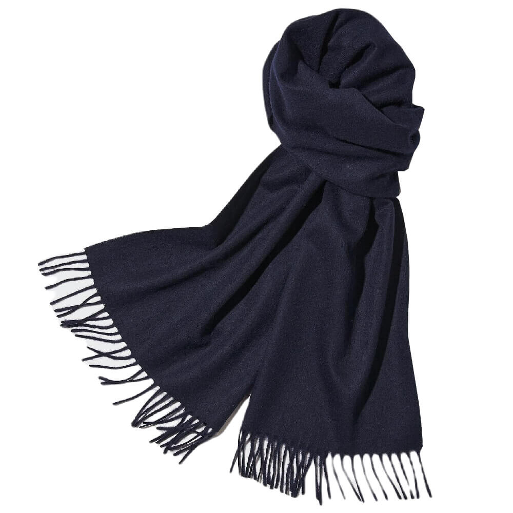 

Шарф Uniqlo Cashmere, темно-синий