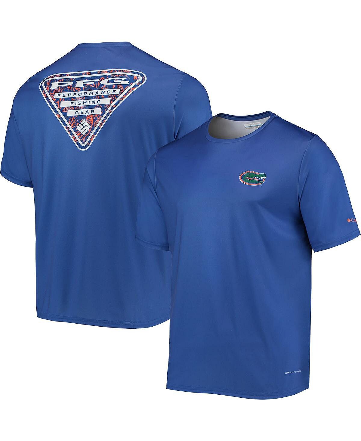 

Мужская футболка royal florida gators terminal tackle omni-shade Columbia