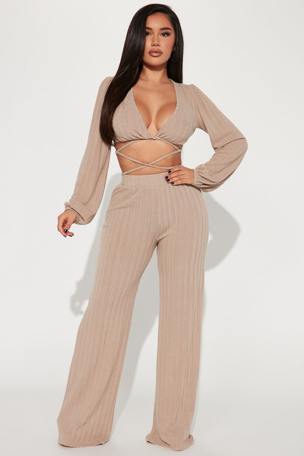 

Брюки Fashion Nova S839TM3087, серо-коричневый