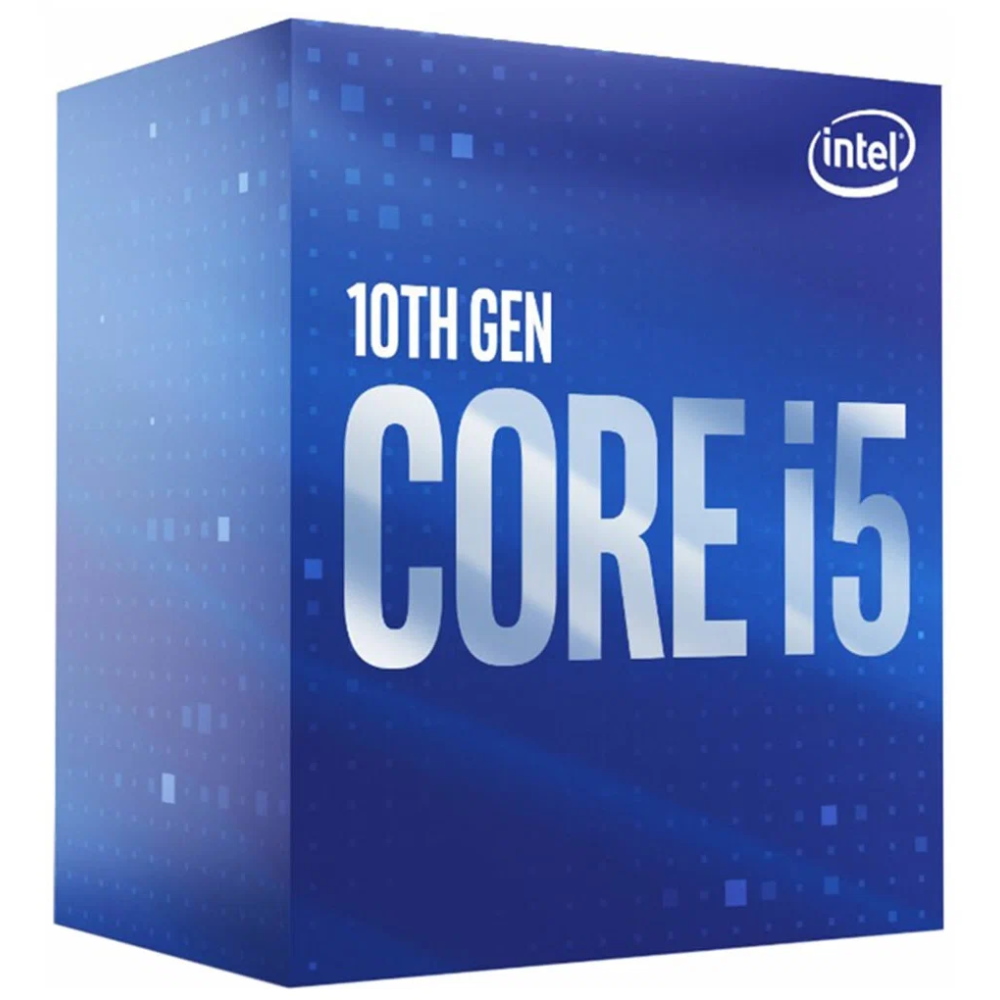 Процессор Intel Core i5-10400 BOX, LGA 1200 процессор intel core i5 11600kf 3900 мгц intel lga 1200 oem
