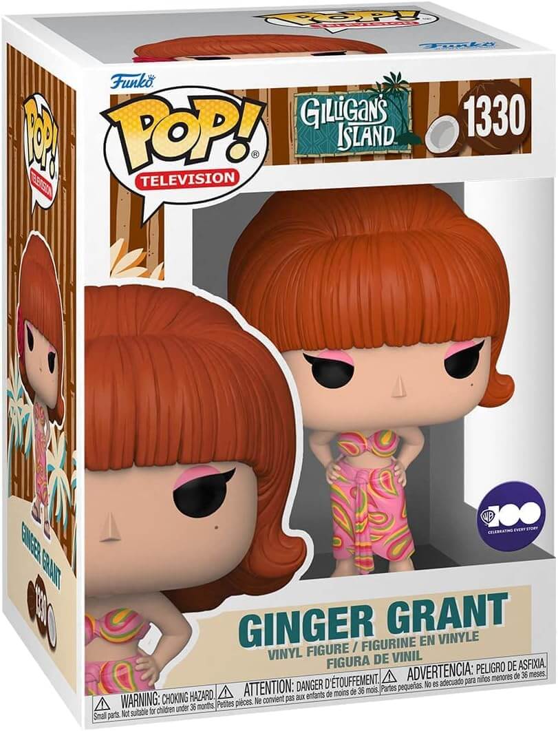 Фигурка Funko POP! TV: WB 100 - Gilligan’s Island, Ginger Grant голливудская звезда керамика за медицинскую доблесть