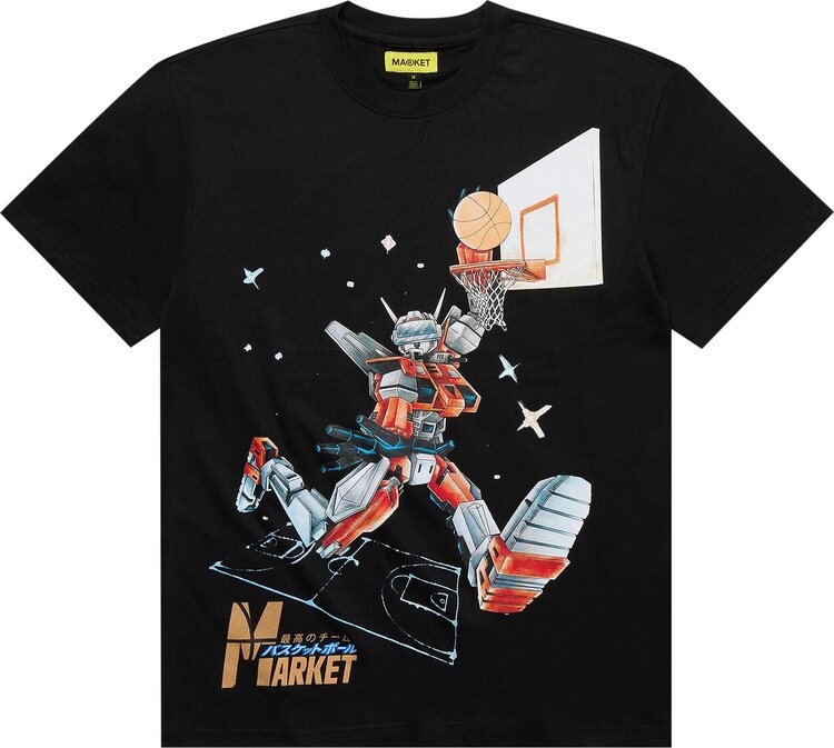 

Футболка Market Go Code Dunking T-Shirt 'Black', черный