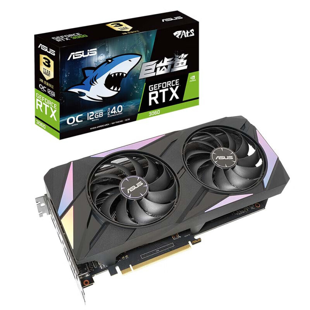 

Видеокарта профессиональная Asus ATS Gaming GeForce RTX 3060 12GB