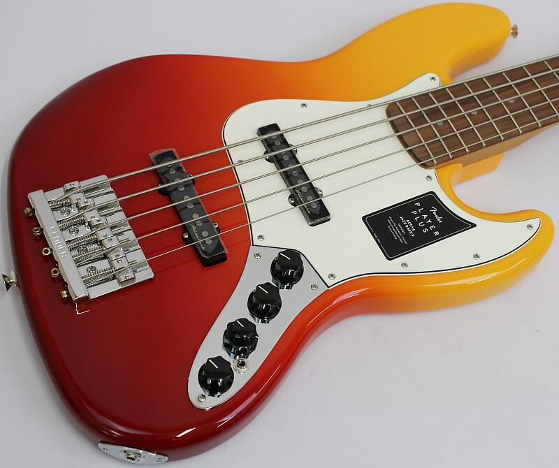 

Fender Player Plus Jazz Bass V 5-String, Tequila Sunrise