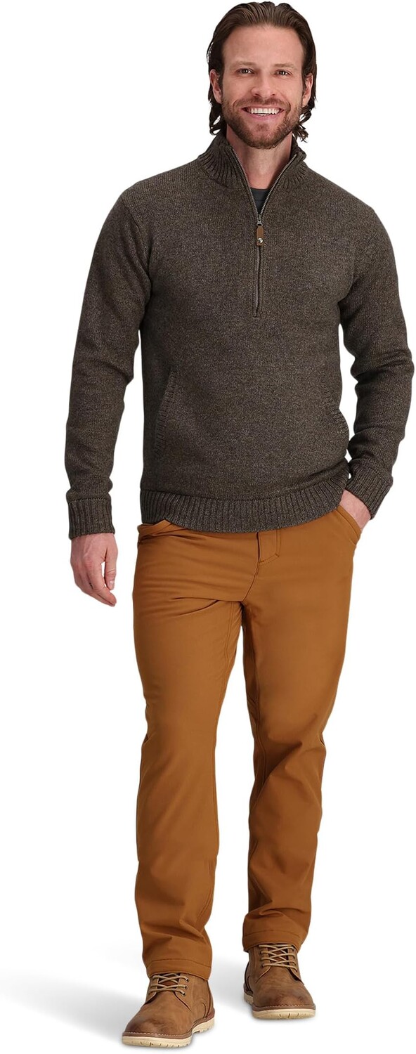 

Свитер Baylands Lined 1/2 Zip Royal Robbins, цвет Black Olive Heather