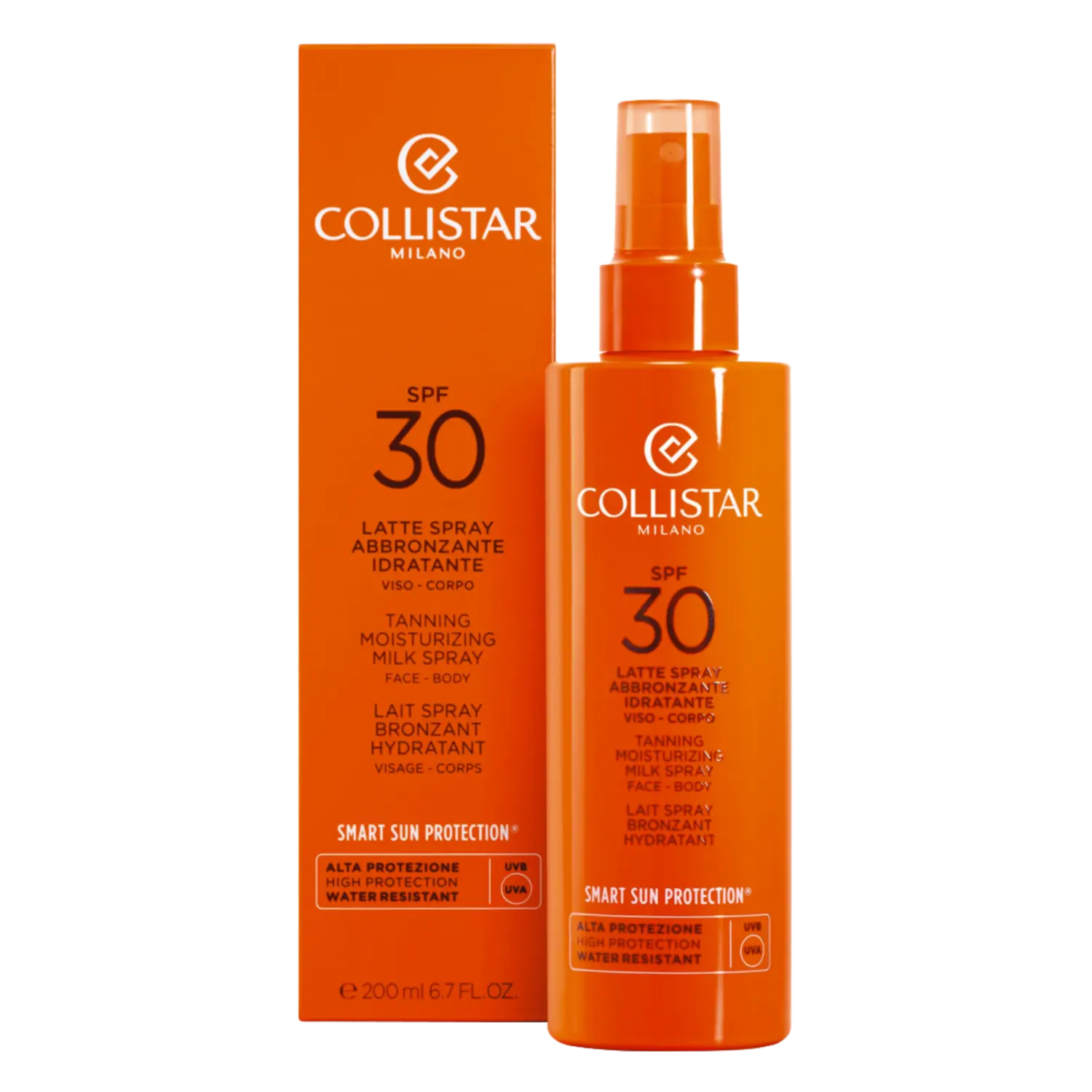 

Collistar Smart Sun Protection солнцезащитный лосьон SPF30 в спрее, 200 мл