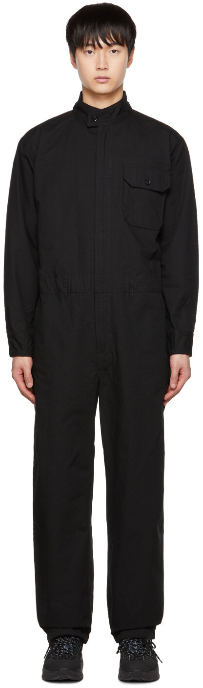 

Черный гоночный комбинезон Engineered Garments