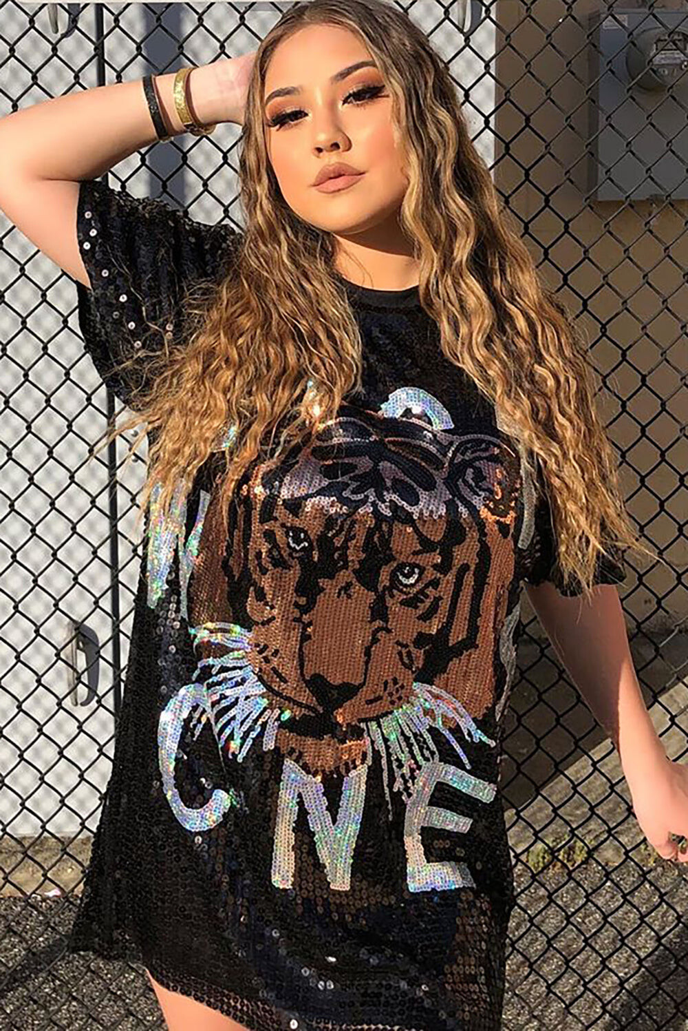 

Платье Fashion Nova D5451C, черный