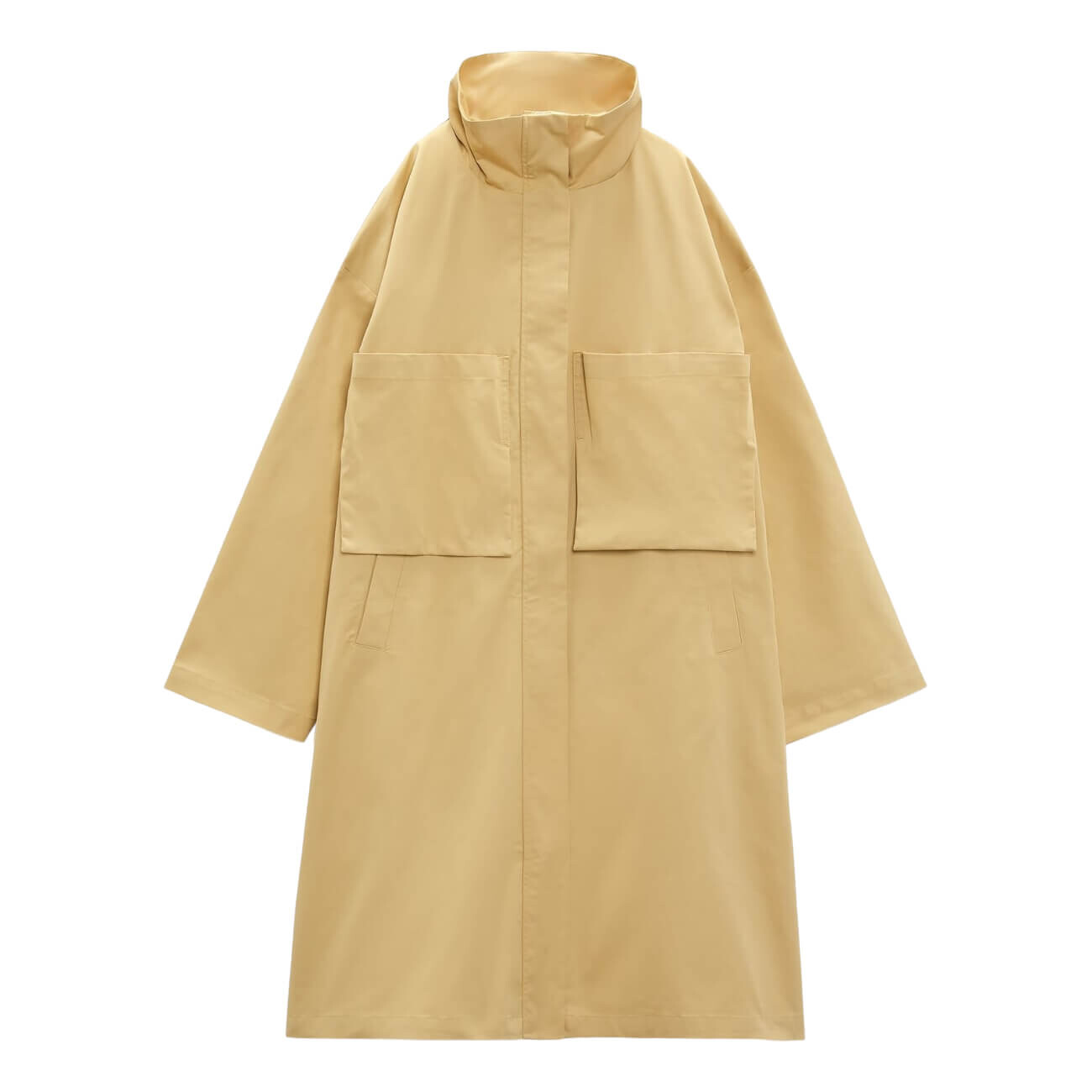 Парка Zara With Pockets, соломенный