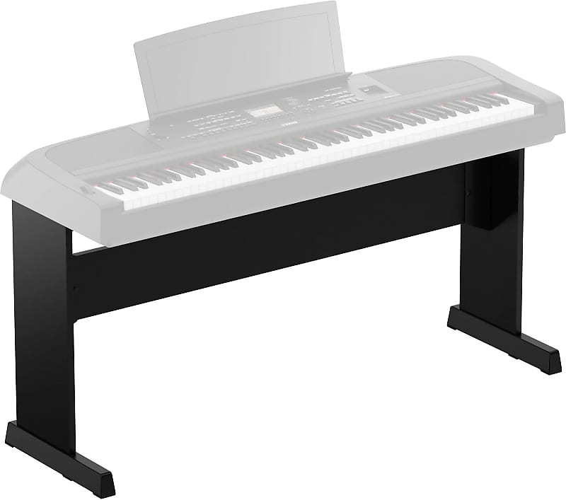 Yamaha L-300B Черная деревянная подставка для цифрового пианино DGX670 L-300B Black Wooden Stand for DGX670 Digital Piano