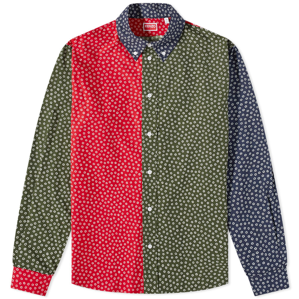 

Рубашка Kenzo Button Down Flower Print Shirt
