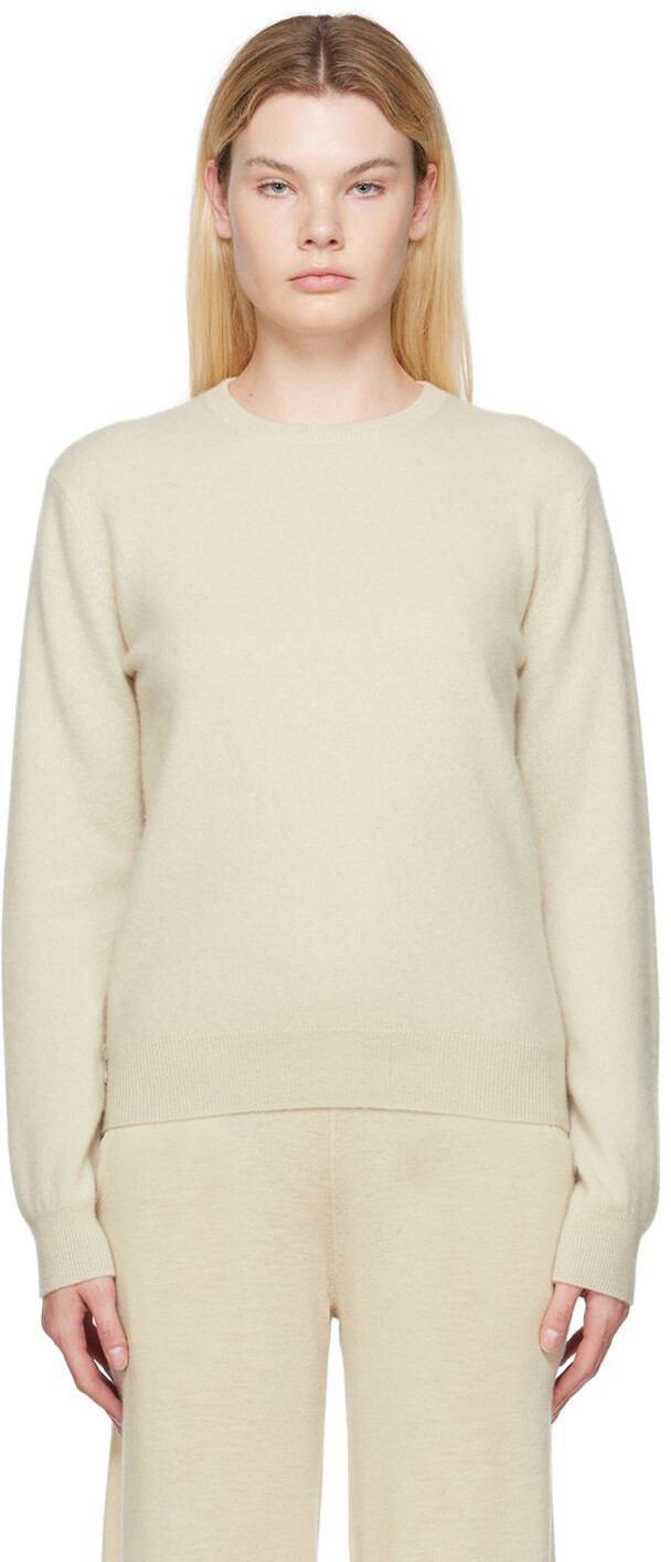 

Off-White мини-свитер с R-образным вырезом Frenckenberger, Серый
