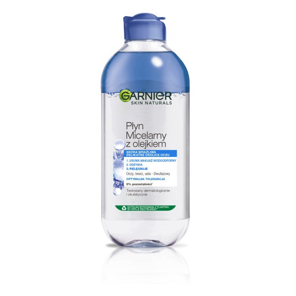 Garnier Skin Naturals Питательная мицеллярная вода с экстрактом василька 400мл