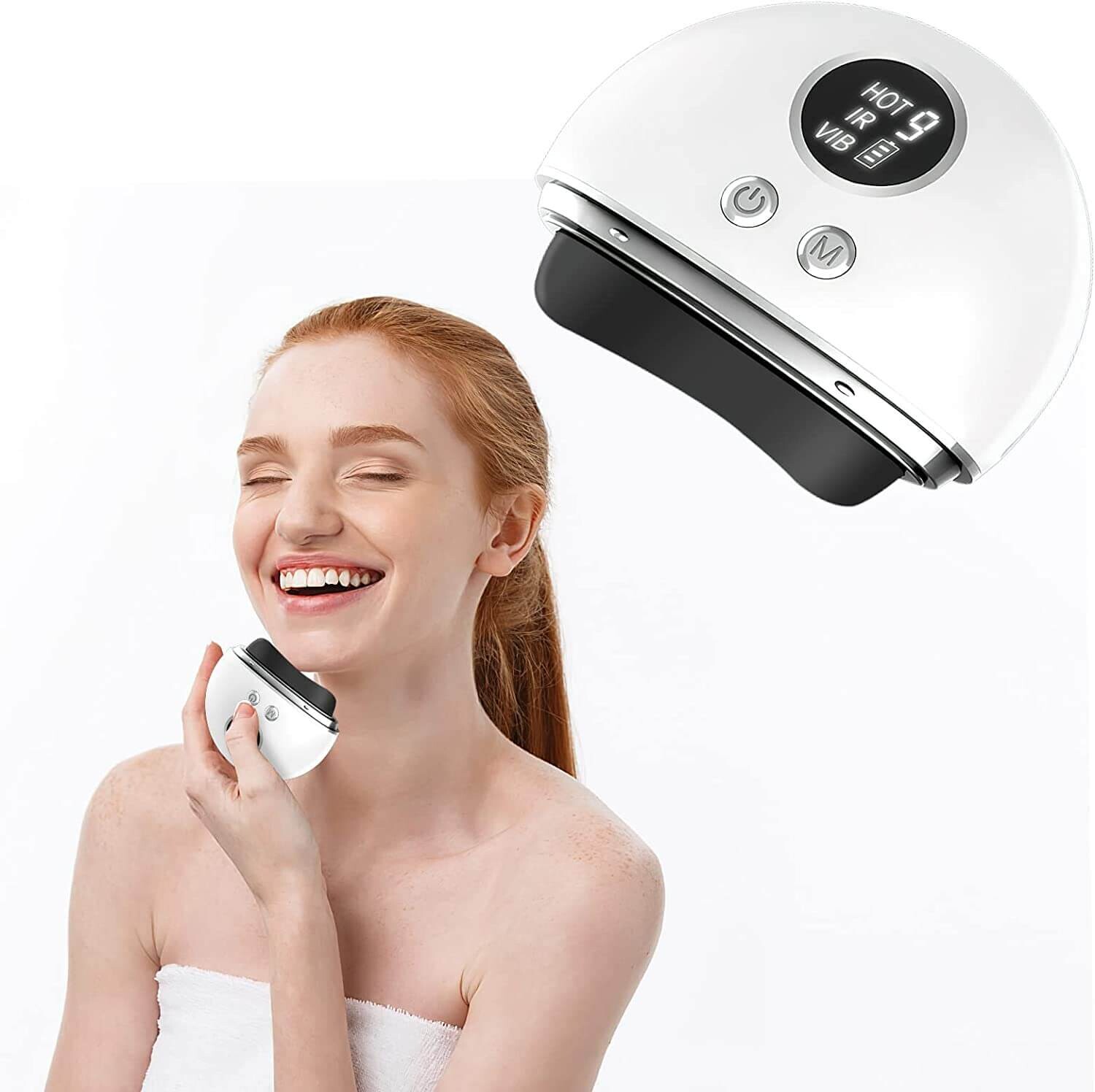 

Массажер Laelr Gua Sha HWQ040, белый