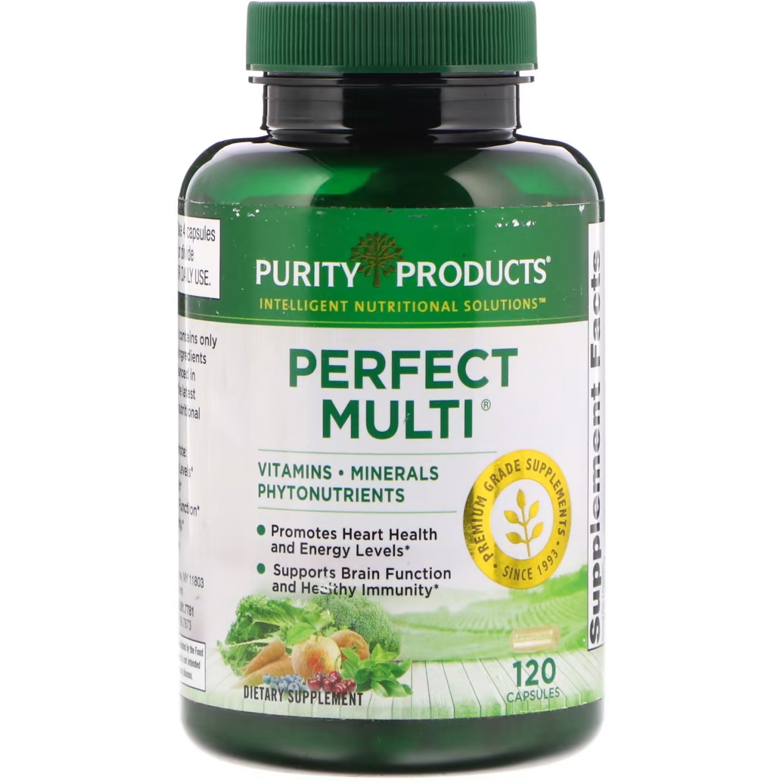 цена Витамины Purity Products Perfect Multi, 120 капсул