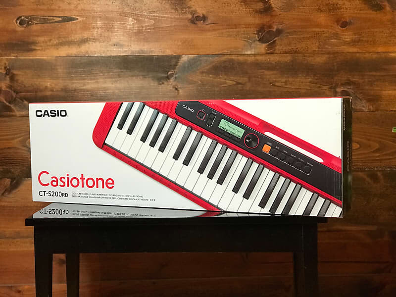 

Casio CT-S200RD Электрическая клавиатура Casiotone Red