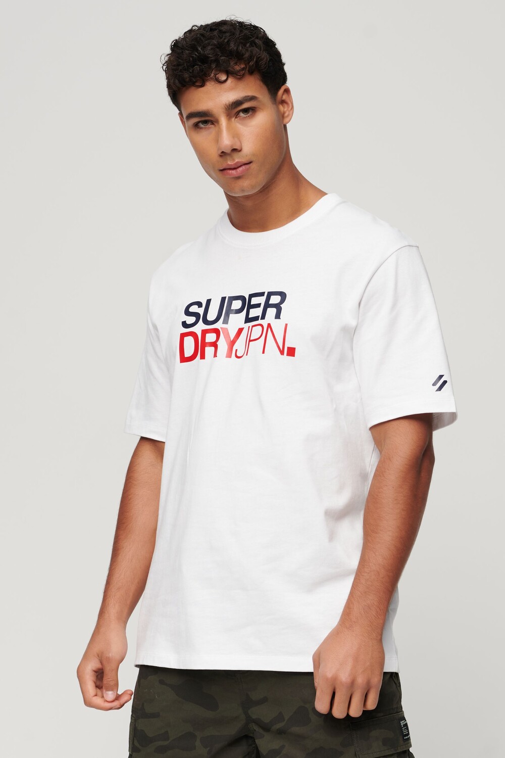 

Свободная футболка Sportswear с логотипом Superdry, белый