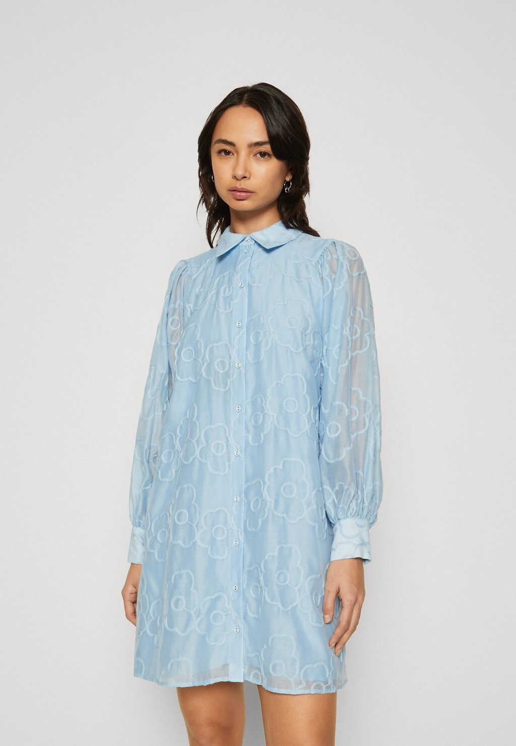 

Платье-рубашка Yasflorina Shirt Dress YAS, цвет clear sky