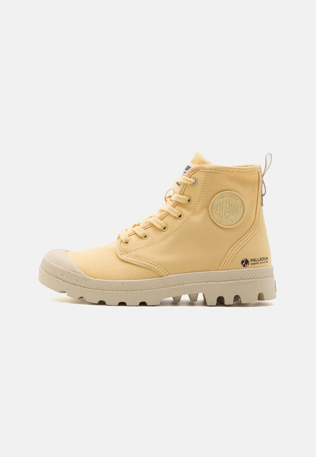 

Высокие кроссовки Pampa Unisex Palladium, цвет yellow crème