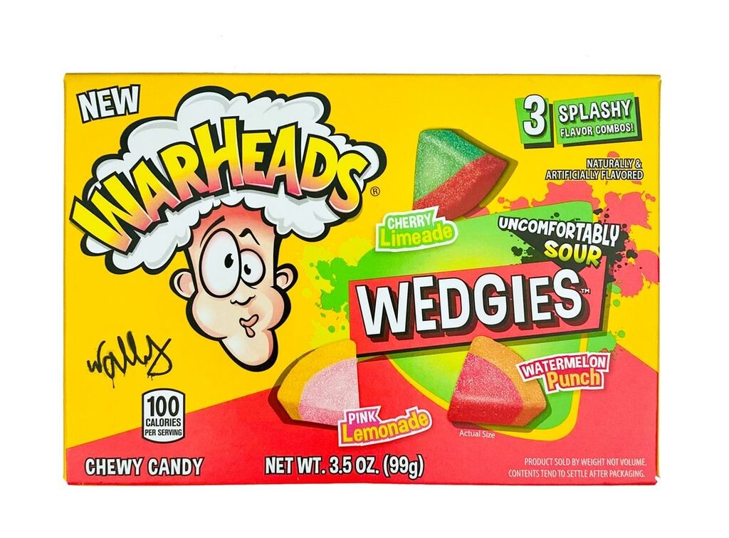 

Жевательные конфеты Warheads Wedgies из США 99 гр. Warheads Usa