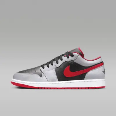 

Кроссовки Jordan Air 1 Low, цвет Black/Cement Grey/White/Fire Red