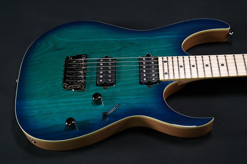 Электрогитара Ibanez RG652AHMFXNGB RG Prestige 6str Electric Guitar w/Case - Nebula Green Burst 526