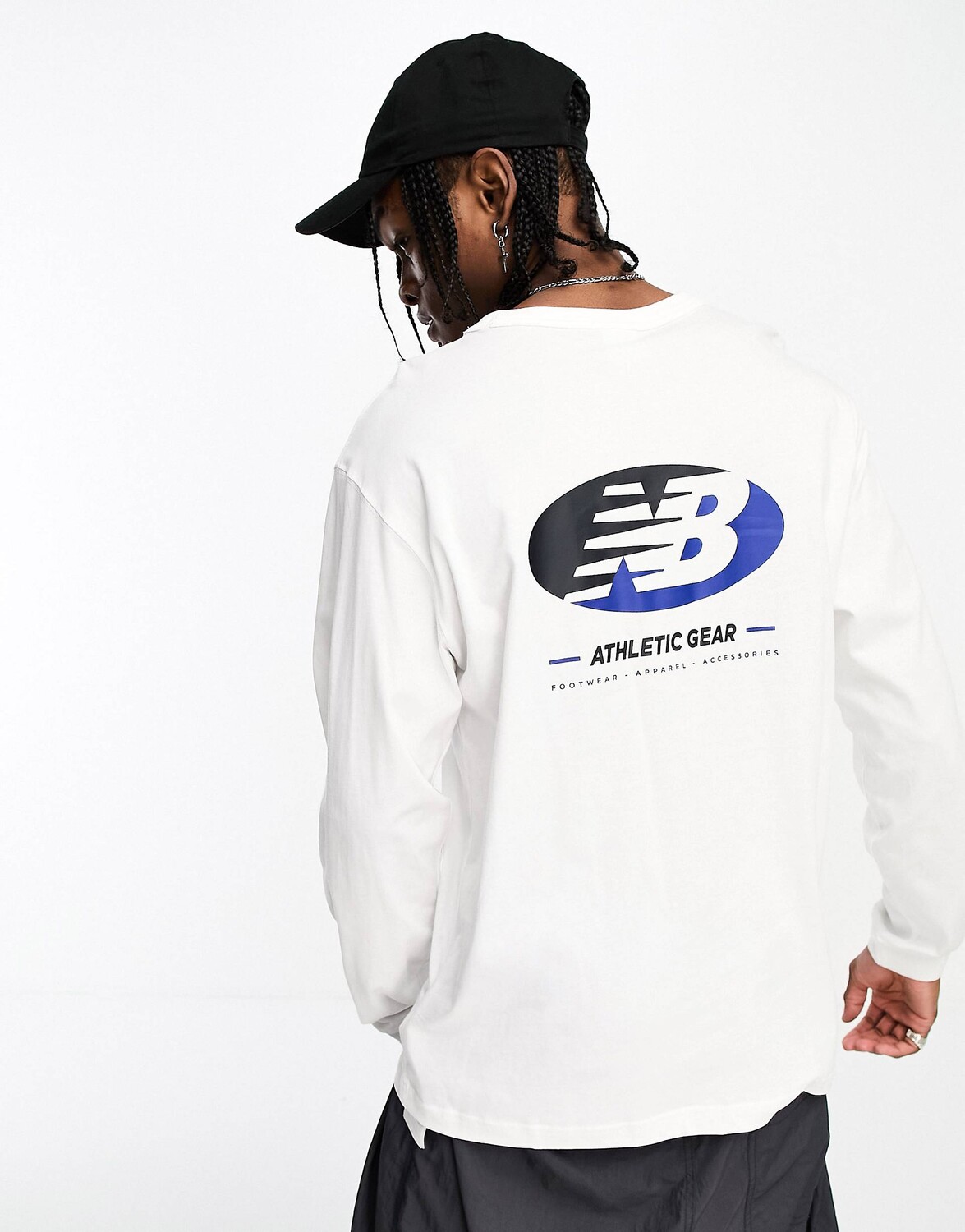 

Белая футболка с логотипом New Balance Essentials Novelty