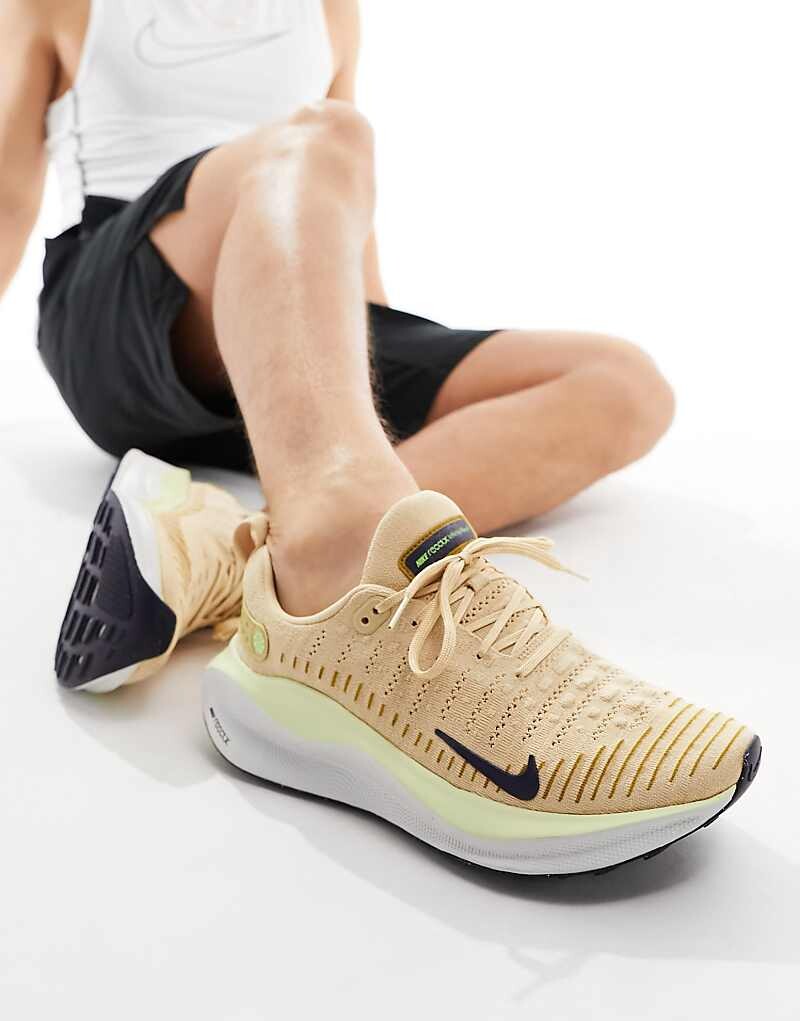 

Бежевые кроссовки Nike Reactx Infinity Run 4